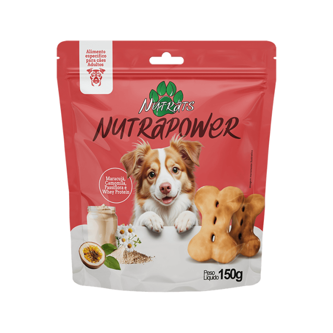 Nutrapower – Biscoito Funcional Calmante para Cães 150g