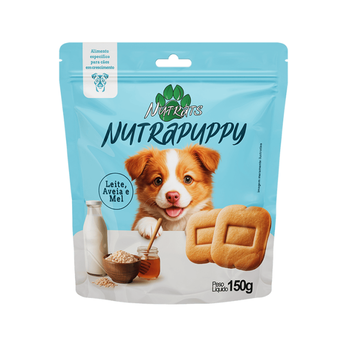 Nutrapuppy – Biscoito para Cães Filhotes 150g
