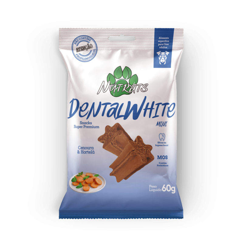 Dentalwhite – Petisco Dental para Cães 60g