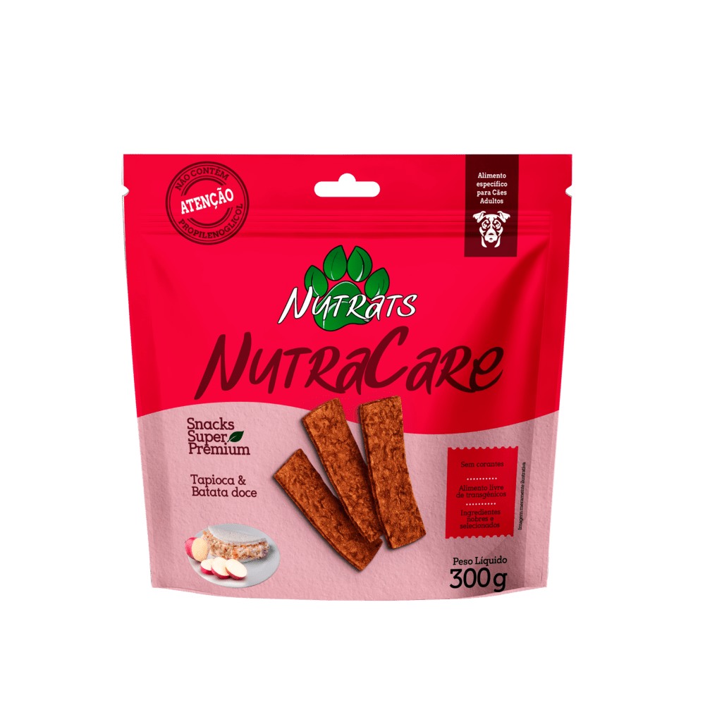 Petisco funcional Nutracare para auxiliar no conforto articular de cães