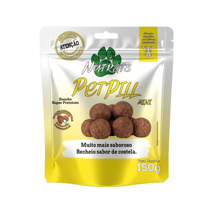 Petpill Mini – Petisco para Dar Remédio ao Cão 150g