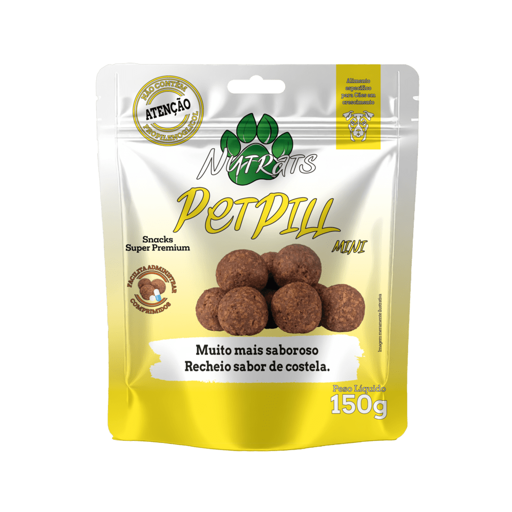 Petpill Mini – Petisco para Dar Remédio ao Cão 150g